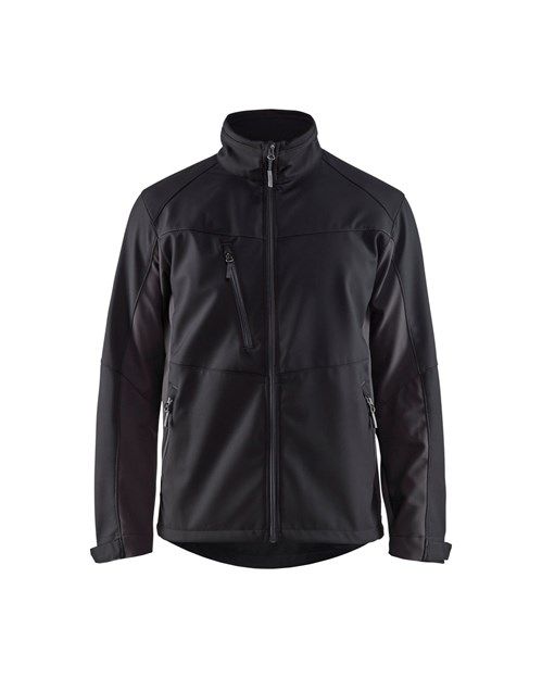 BLÅKLÄDER SOFTSHELLTAKKI MUSTA/HARMAA L - Kesätyötakit - 495025169998L - 1