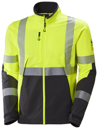 HELLY HANSEN TAKKI ICU BRZ FL.KELTAINEN/HARMAA - Kesätyötakit - HH77203-369-2XL - 1