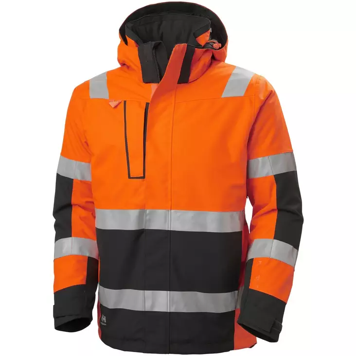 HELLY HANSEN TALVITAKKI ALNA 2.0 FL.ORANSSI S-3XL - Talvityötakit - HH71392-269-2XL - 1