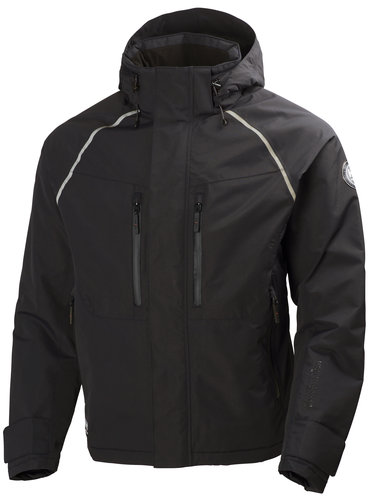 HELLY HANSEN TALVITAKKI ARCTIC MUSTA - Talvityötakit - HH71335-990-L - 1