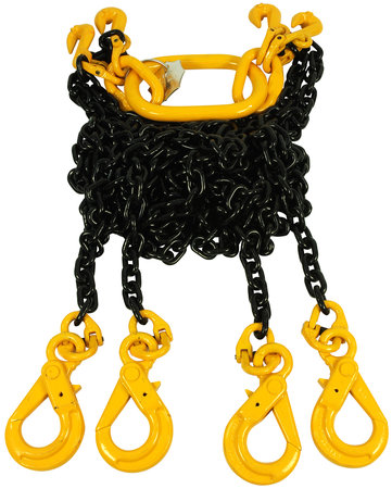 NOSTOKETJU 6 4-HAAR. VAR.2M - Luokitellut nostoketjut - NKV06402L - 1