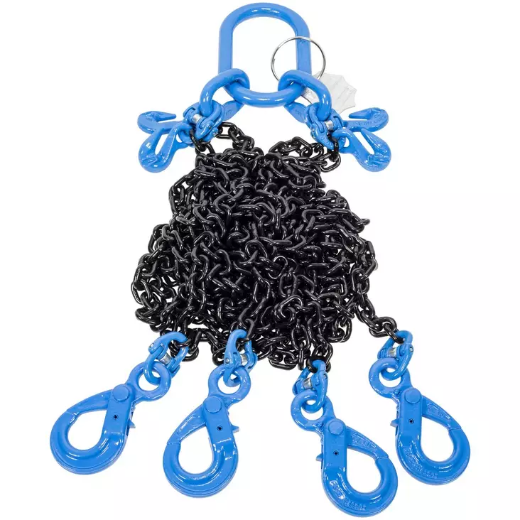 NOSTOKETJU LK10 6 4-HAAR. VAR.2M - Luokitellut nostoketjut - NKV1006402L - 1