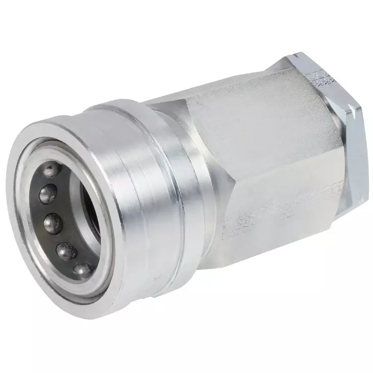 PIKALIITIN 1.1/4 RUNKO LUKITTAVA HANSEN 10H41BS-SL - Hansen hydrauliikkapikaliittimet - H10H41BSSL - 1