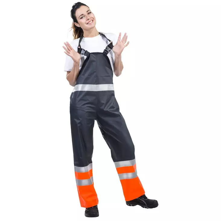 SADEAVOHAALARI HIILI ORANSSI/HARMAA - Sadehousut - PAT529A-2XL - 1