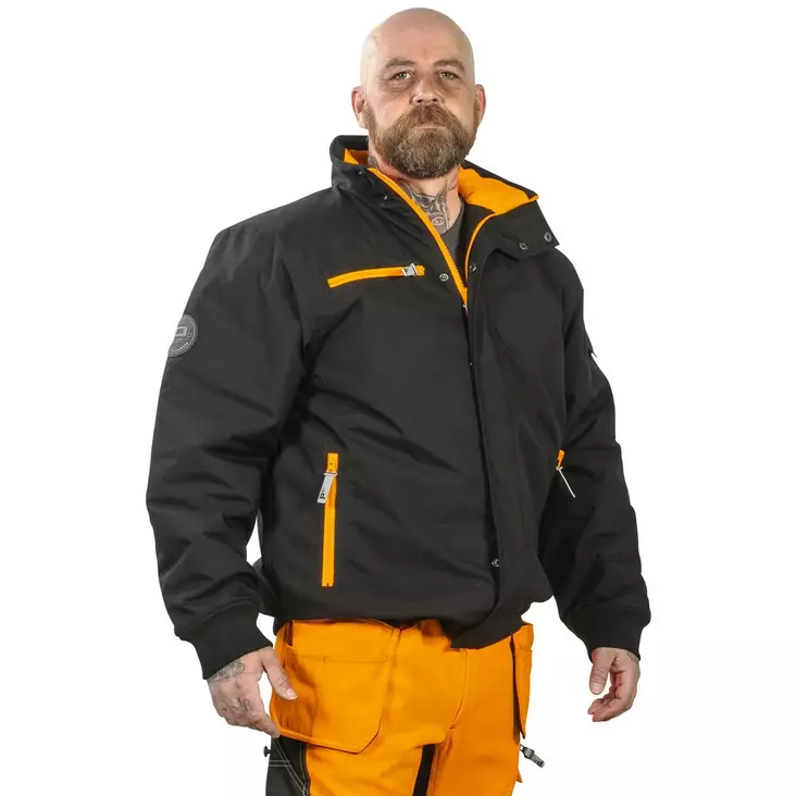 TALVIPILOTTITAKKI GARRET MUSTA - Talvityötakit - PAT185-2XL - 1