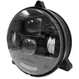 AJOVALO LED PYÖREÄ 124MM 3-PISTE MUSTA - Ajoneuvovalot - ST86254M - 1