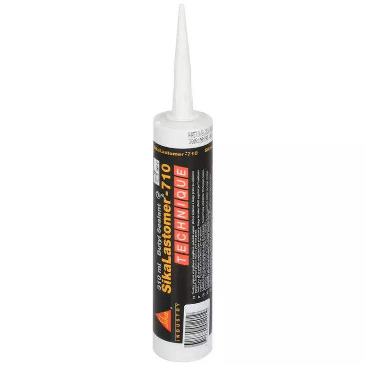 BUTYYLIMASSA MUSTA 300ML LASTOMER 710 - Tiivistemassat ja -liimat - SIK710M - 1