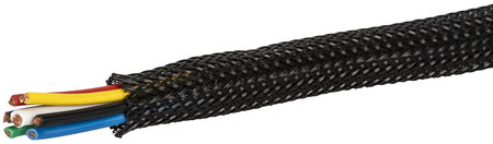 SUOJASUKKA 19-30MM 5M MUSTA - Sähköjohtojen suojaspiraalit- ja putket - CRX901930M - 1