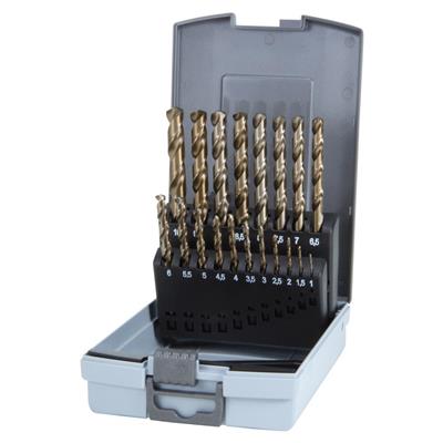 RUKO PORASARJA 1-10MM HSS CO5 19-OSAA - Poranterät metallille - 215214RO - 1