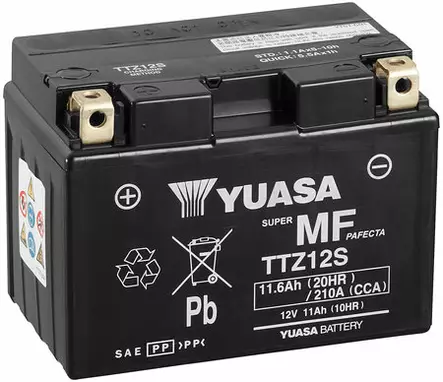 AKKU YUASA MP 11,6AH AGM +- 150X 87X110 - Pienkoneakut - TTZ12S - 1