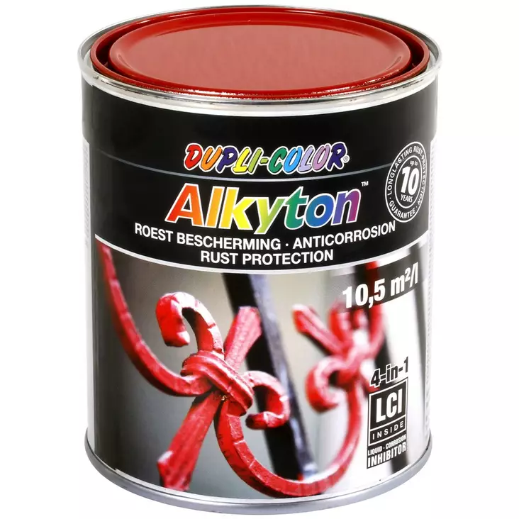 RUOSTEENESTO MAALI KIILT.PUNAINEN RAL3000 750ML - Ruosteenestomaalit - TIP245411S - 1