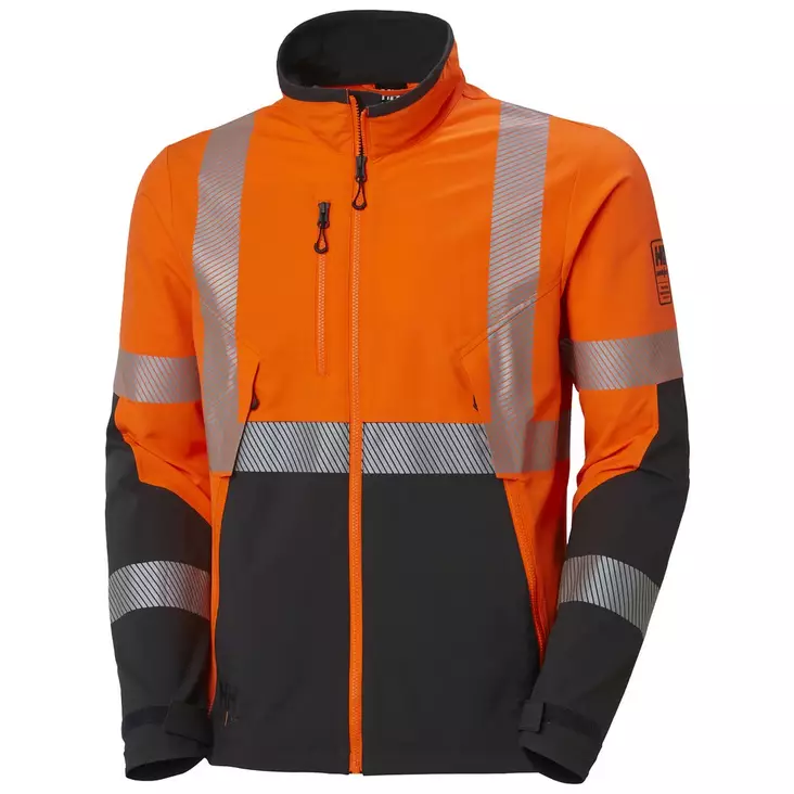 HELLY HANSEN TAKKI ICU BRZ FL.ORANSSI/HARMAA - Kesätyötakit - HH77203-269-2XL - 1