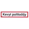 OPASTE KEVYT POLTTOÖLJY 200X50 TARRA - Teipit ja suojaus - TRA108T - 1
