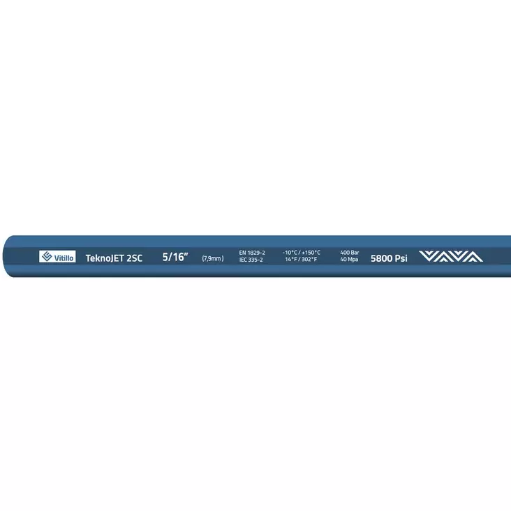 PAINEPESURILETKU 2SC-5/16 400BAR 150C SININEN - Hydrauliikkaletkut - 2SC05TJET - 1