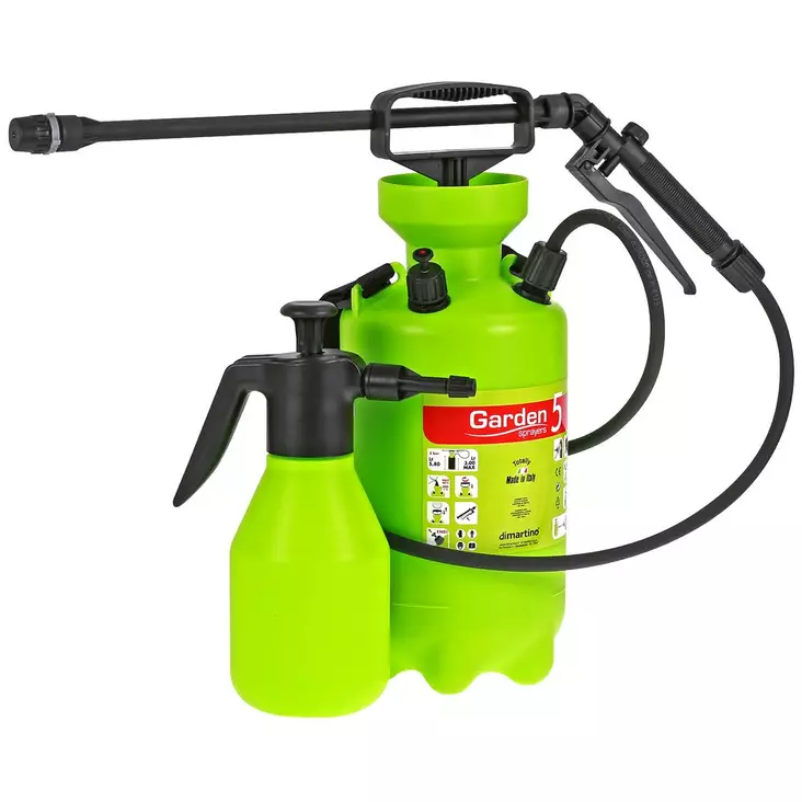 PAINERUISKU 5 + PAINEPULLO 1,5 GARDEN - Puutarharuiskut ja pumppupullot - DM4103SET - 1