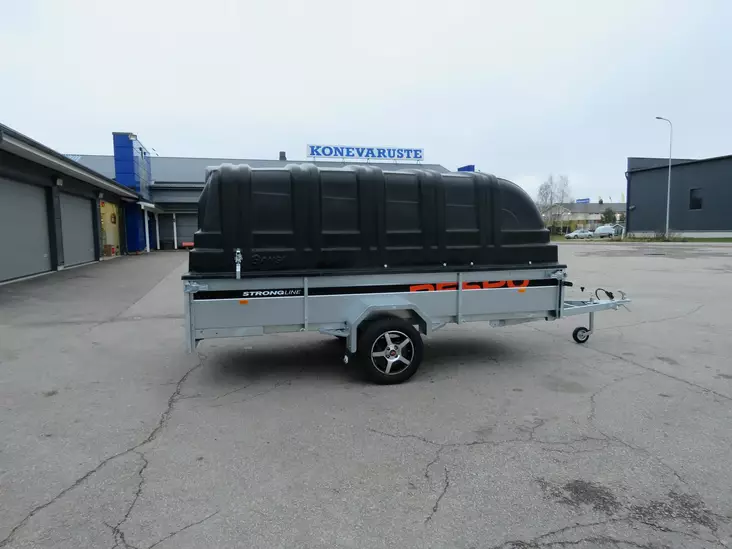 RESPO KUOMUPERÄKÄRRY PERUUTUSVALOLLLA - Jarruttomat peräkärryt - RE6281W - 1