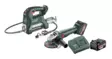 METABO KULMAHIOMAKONE & AKKUPRÄSSI AKUILLA - Metabo akkukonesarja - MET602247510X - 1